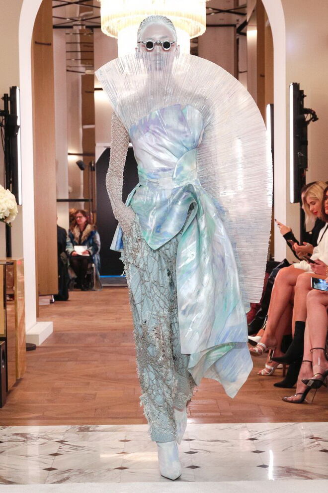 Desfile de alta-costura primavera-verão Balmain 2019