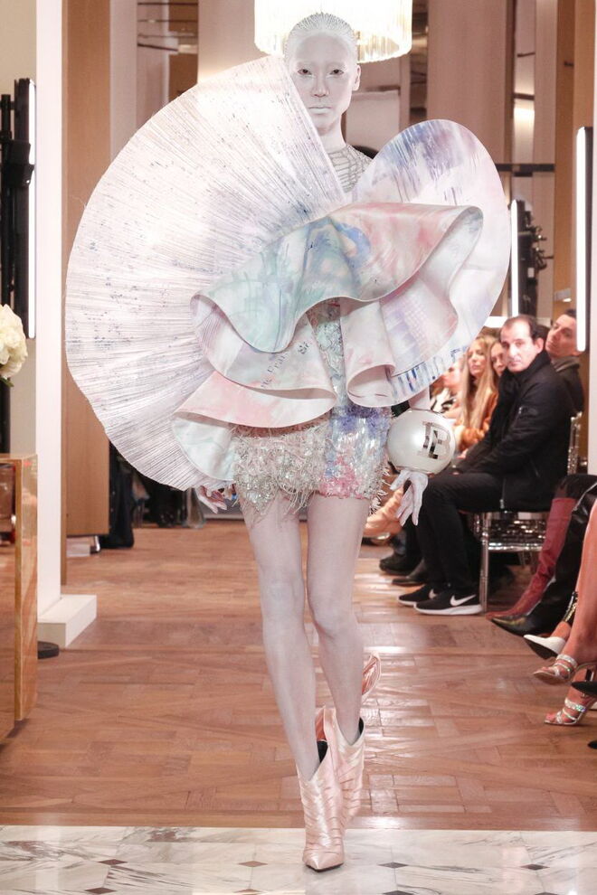 Desfile de alta-costura primavera-verão Balmain 2019