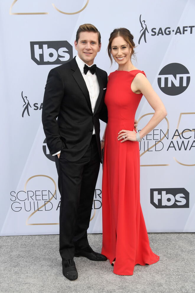 Allen Leech e Jessica Blair Herman