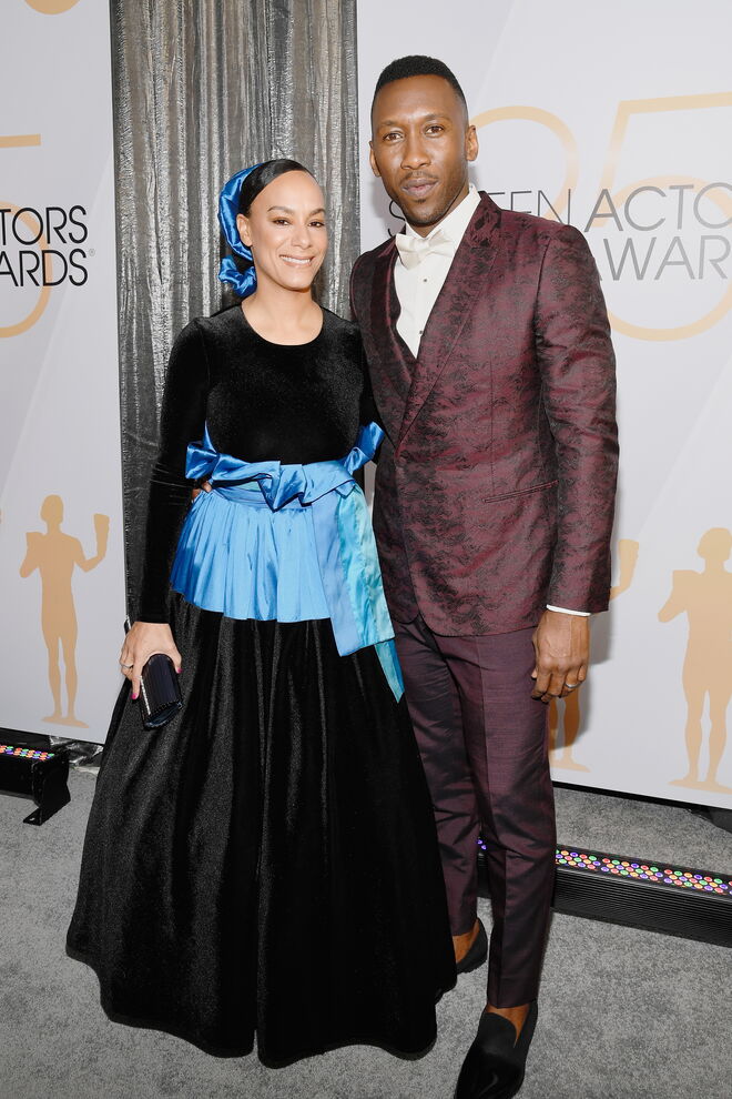 Amatus Sami-Karim e Mahershala Ali de Ermenegildo Zegna 