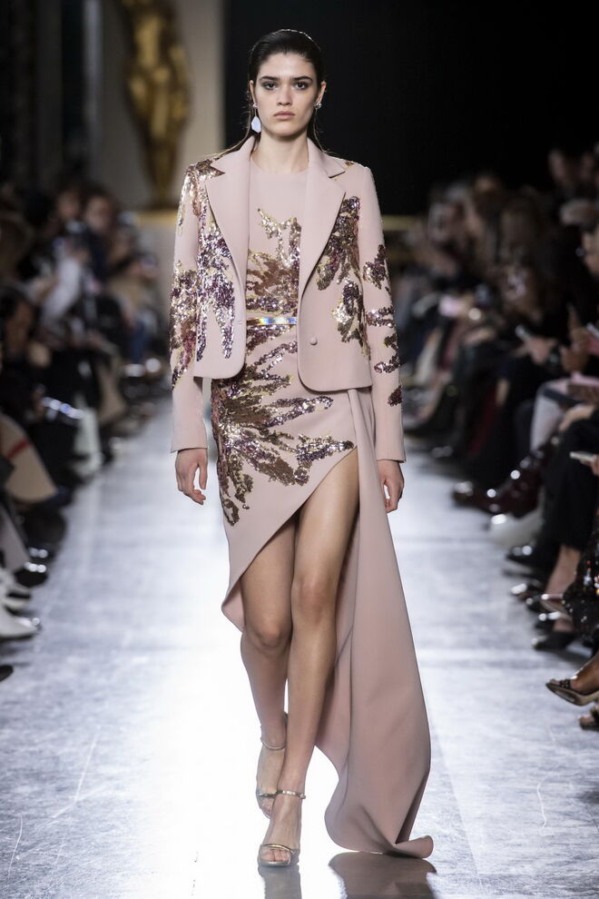 Desfile de alta-costura primavera-verão Elie Saab 2019