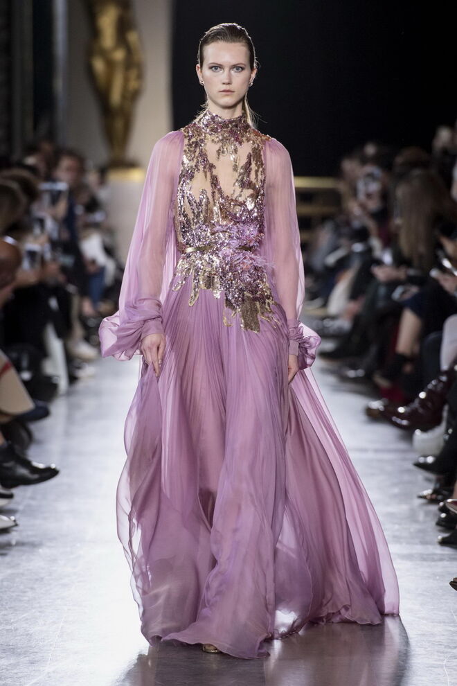 Desfile de alta-costura primavera-verão Elie Saab 2019