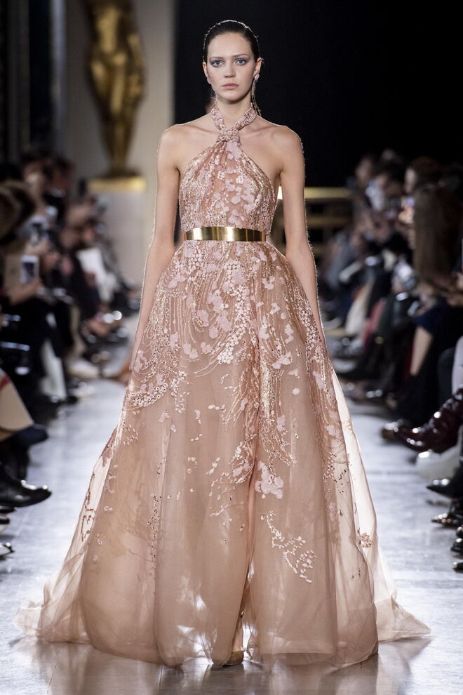 Desfile de alta-costura primavera-verão Elie Saab 2019