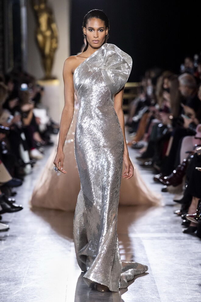 Desfile de alta-costura primavera-verão Elie Saab 2019