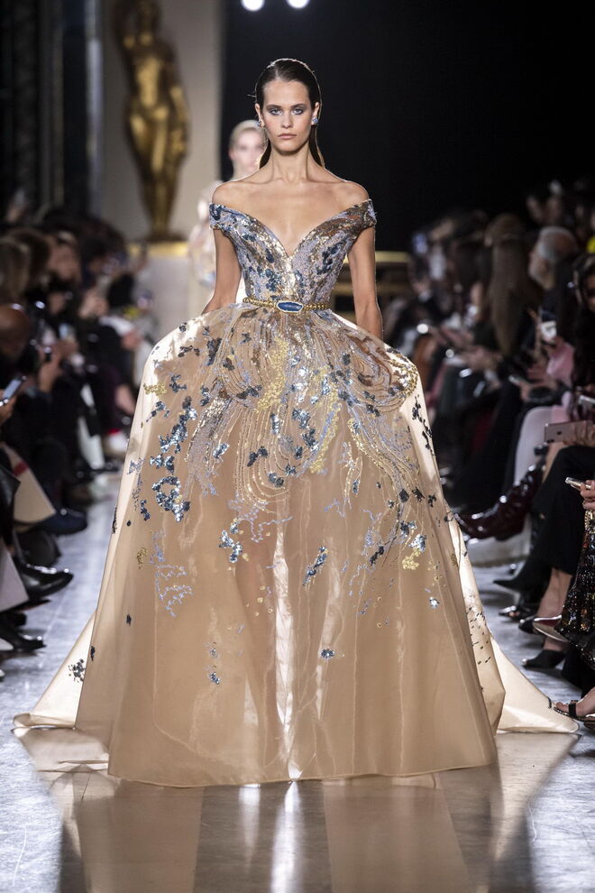 Desfile de alta-costura primavera-verão Elie Saab 2019