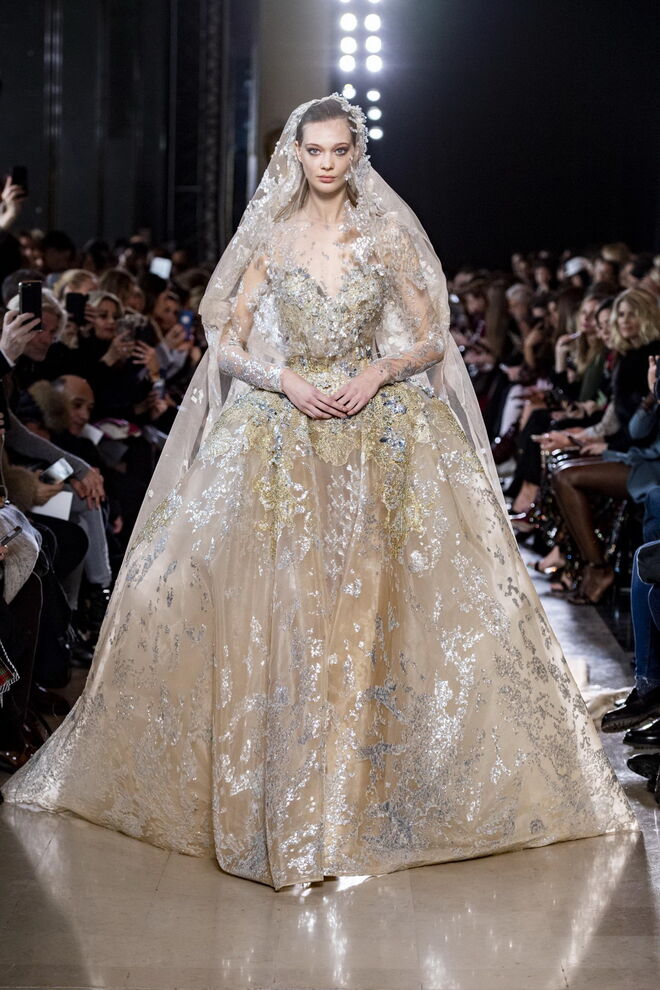Desfile de alta-costura primavera-verão Elie Saab 2019