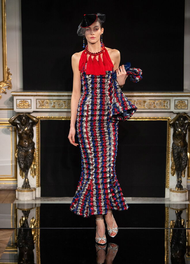 Desfile de alta-costura primavera-verão Armani Privé 2019