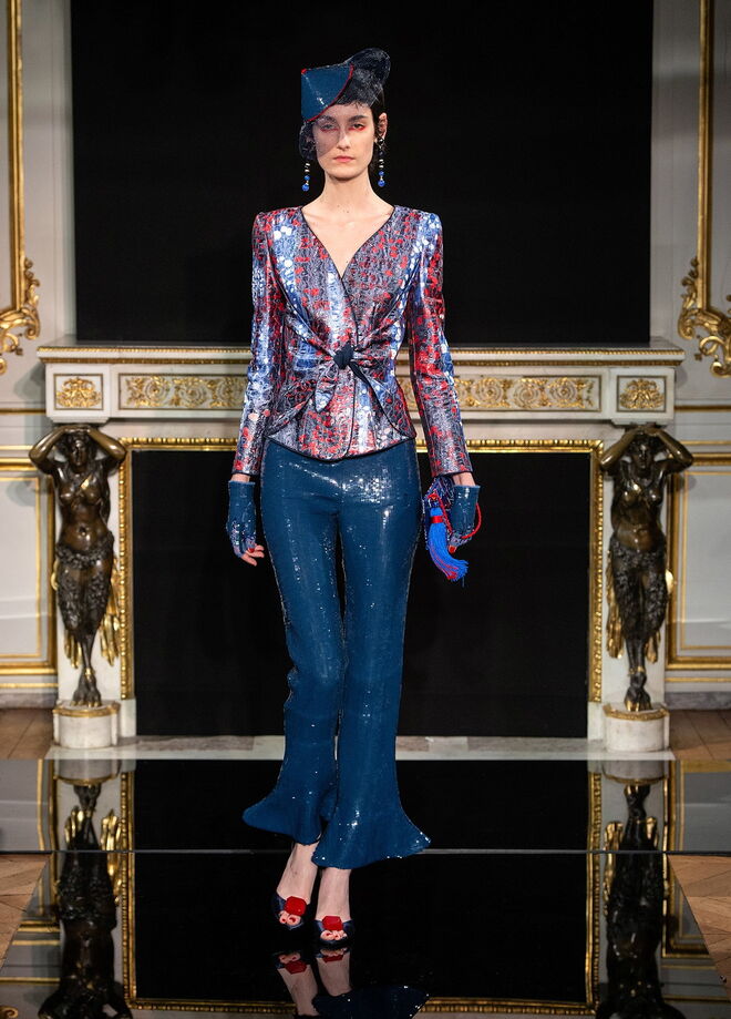 Desfile de alta-costura primavera-verão Armani Privé 2019