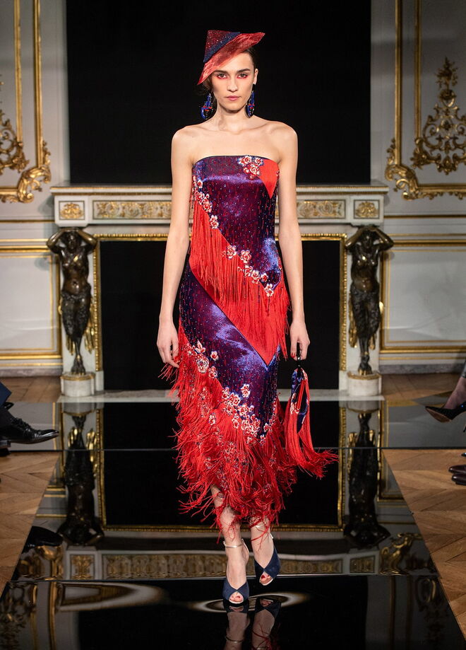 Desfile de alta-costura primavera-verão Armani Privé 2019