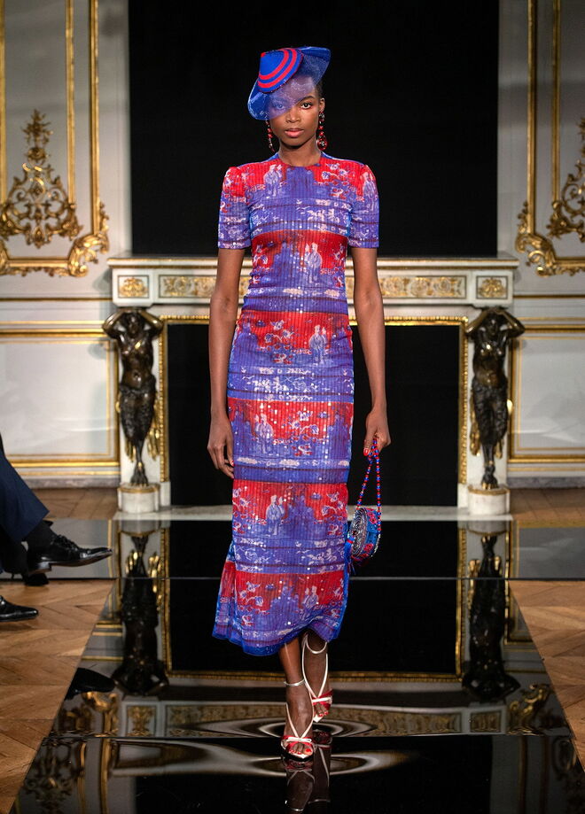 Desfile de alta-costura primavera-verão Armani Privé 2019