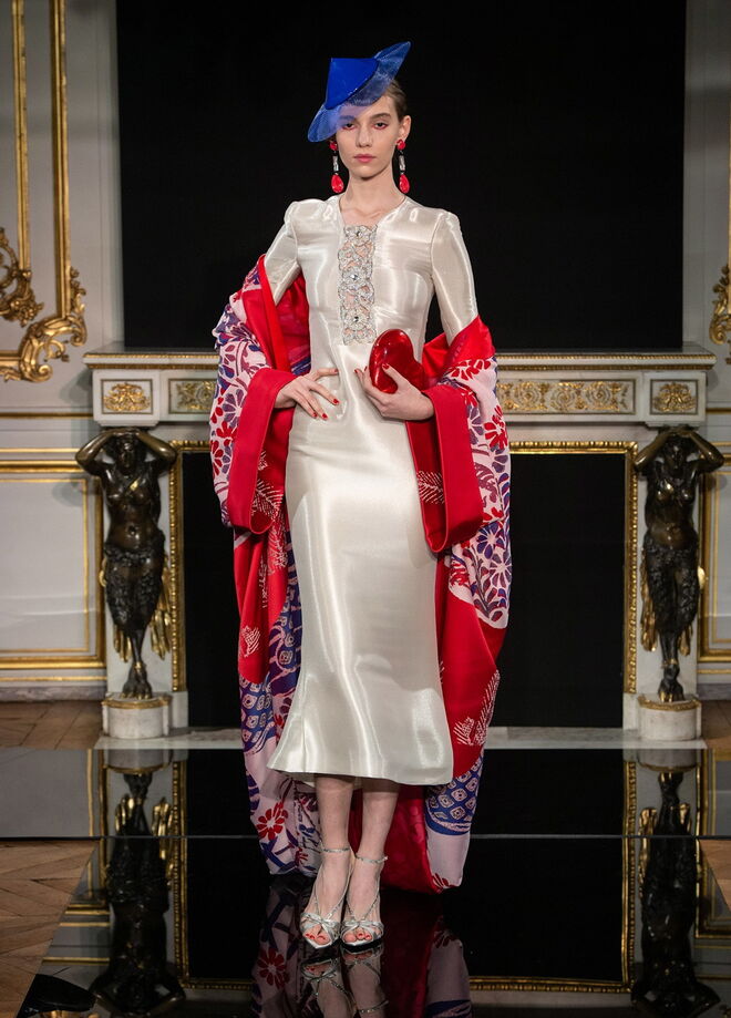 Desfile de alta-costura primavera-verão Armani Privé 2019