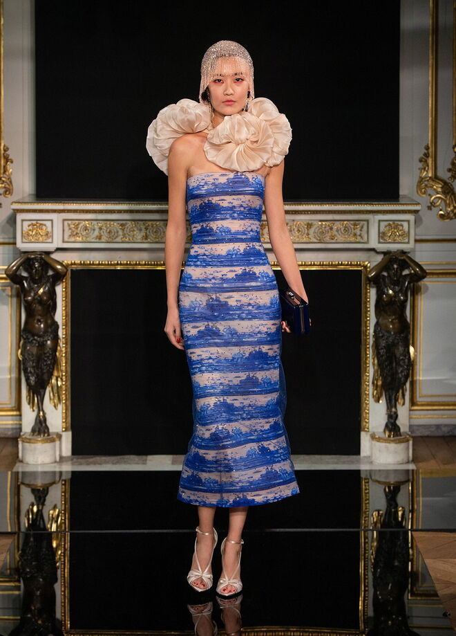 Desfile de alta-costura primavera-verão Armani Privé 2019