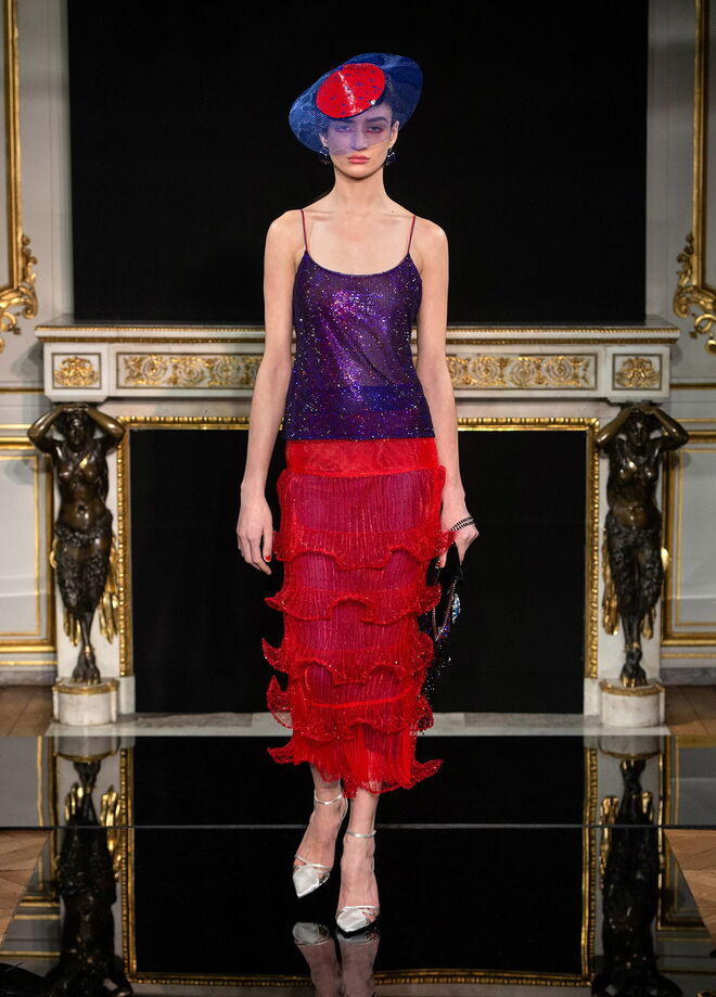 Desfile de alta-costura primavera-verão Armani Privé 2019