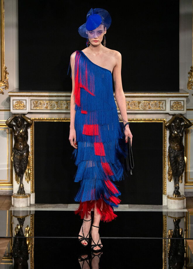 Desfile de alta-costura primavera-verão Armani Privé 2019