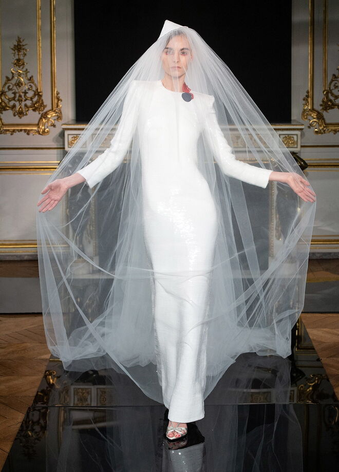 Desfile de alta-costura primavera-verão Armani Privé 2019