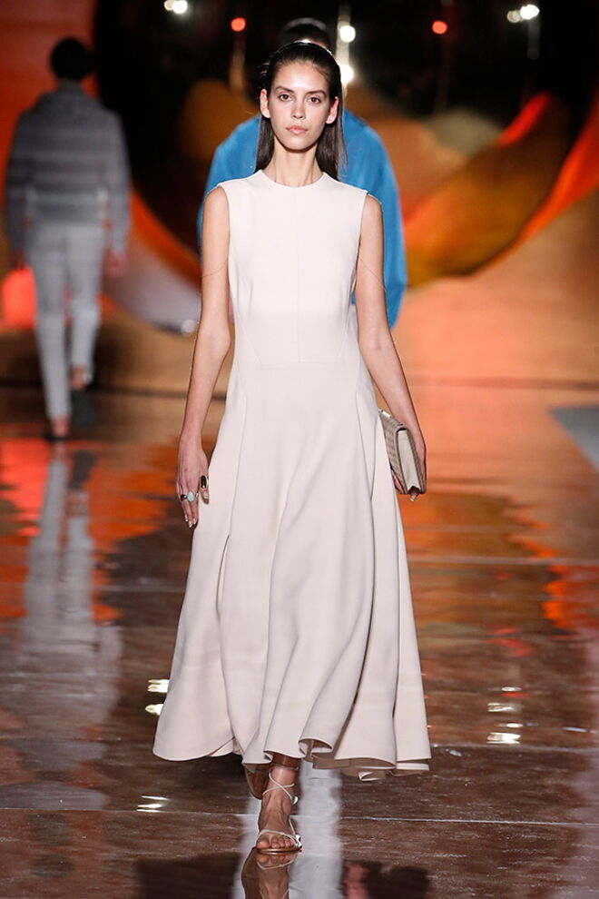 Desfile Pedro del Hierro primavera/verão 2019, na Mecedes-Benz Fashion Week Madrid.