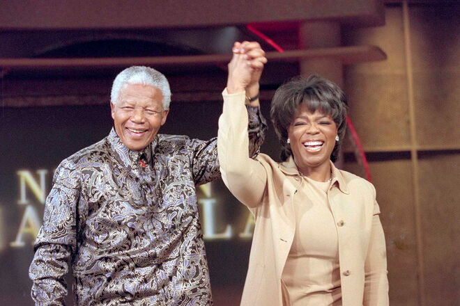 2000 | Nelson Mandela no The Oprah Winfrey Show.
