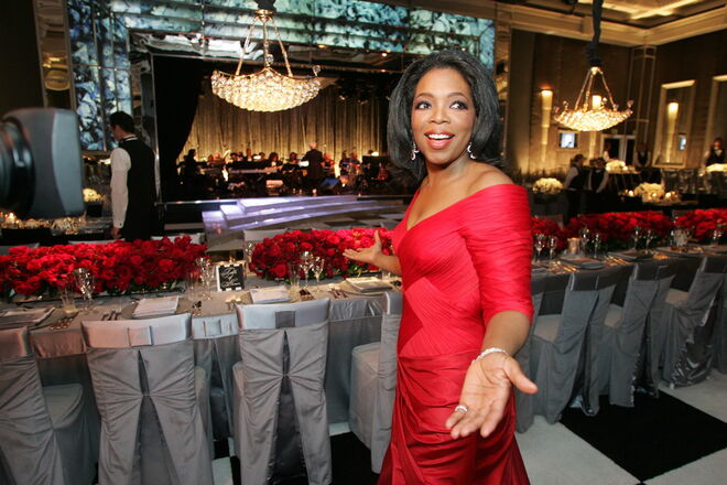 2006 | Oprah Winfrey no Legends Ball.
