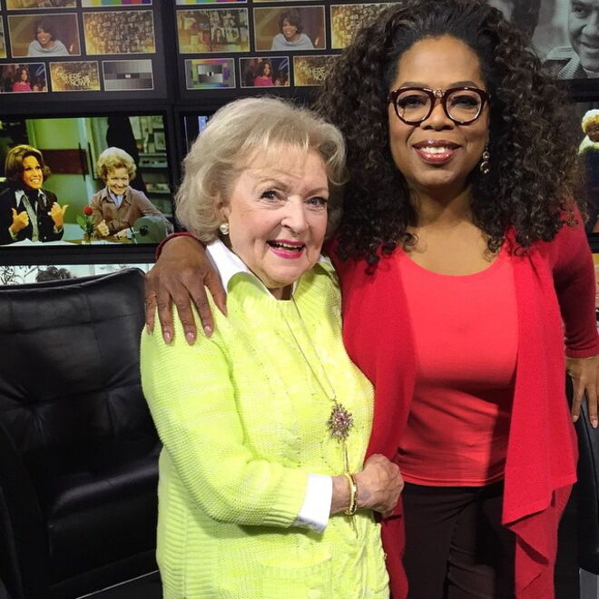 2015 | Betty White e Oprah Winfrey 