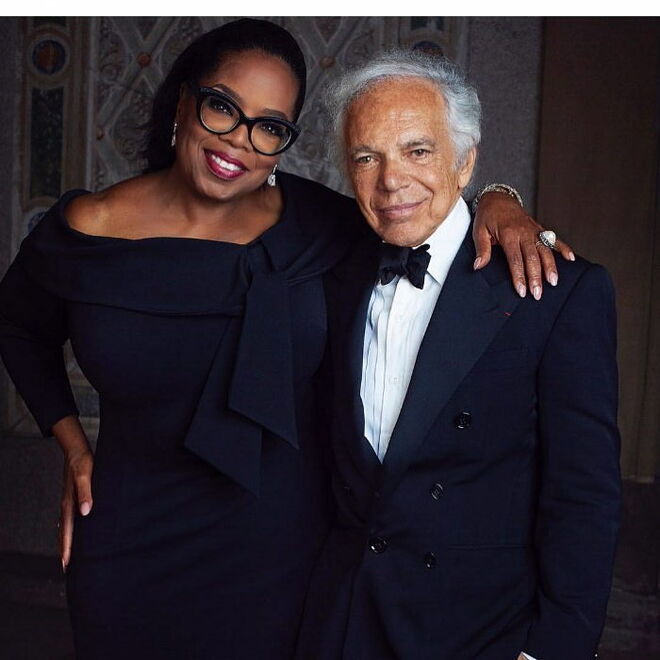 2018 | Oprah Winfrey e Ralph Lauren