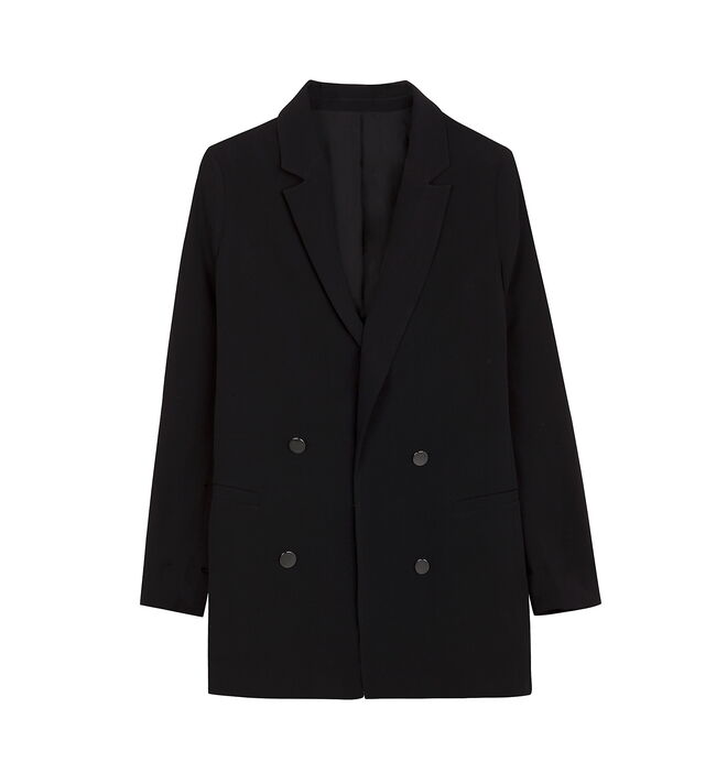 Blazer com manga 3/4 rolled up, €29,99, Bershka