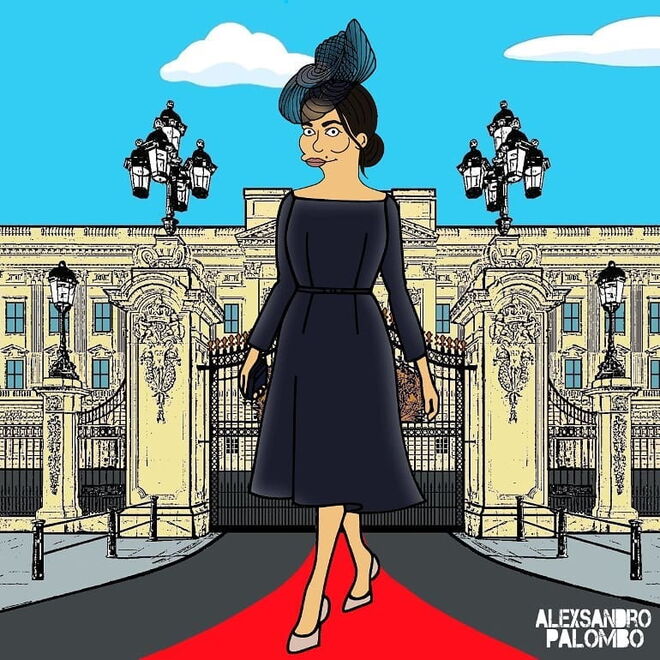 Meghan Markle é transformada numa personagem de 'Os Simpsons'