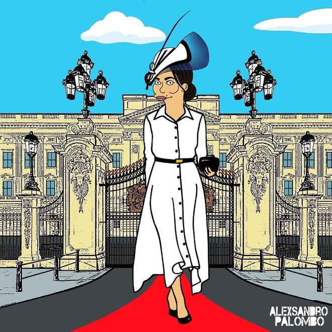 Meghan Markle é transformada numa personagem de 'Os Simpsons'