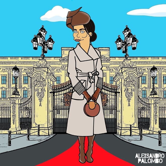 Meghan Markle é transformada numa personagem de 'Os Simpsons'