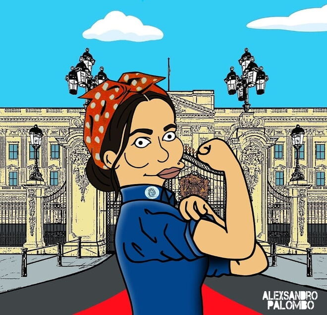 Meghan Markle é transformada numa personagem de 'Os Simpsons'