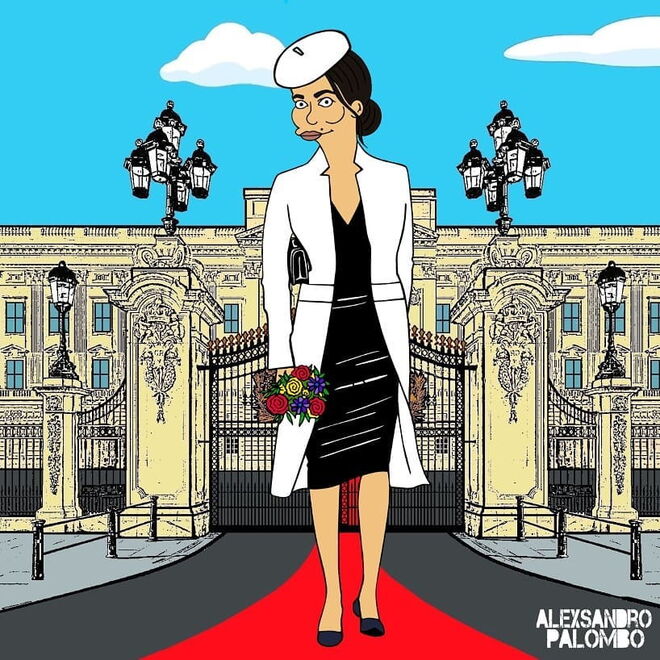 Meghan Markle é transformada numa personagem de 'Os Simpsons'