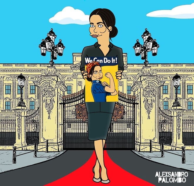 Meghan Markle é transformada numa personagem de 'Os Simpsons'