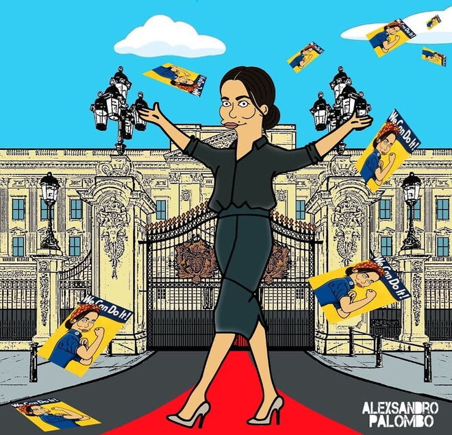 Meghan Markle é transformada numa personagem de 'Os Simpsons'