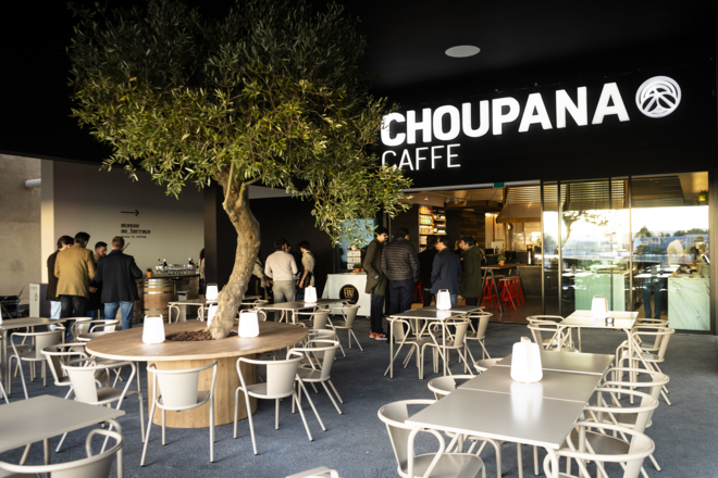 O Choupana Caffe abriu no terminal de cruzeiros de Santa Apolónia