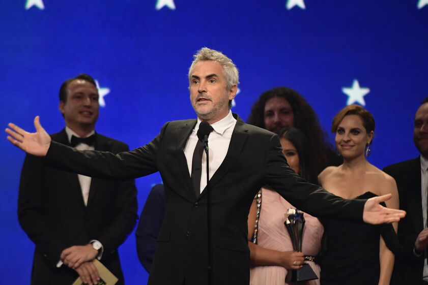 'Roma', de Alfonso Cuarón, foi o grance vencedor da 24ª edição do Critics’ Choice Awards