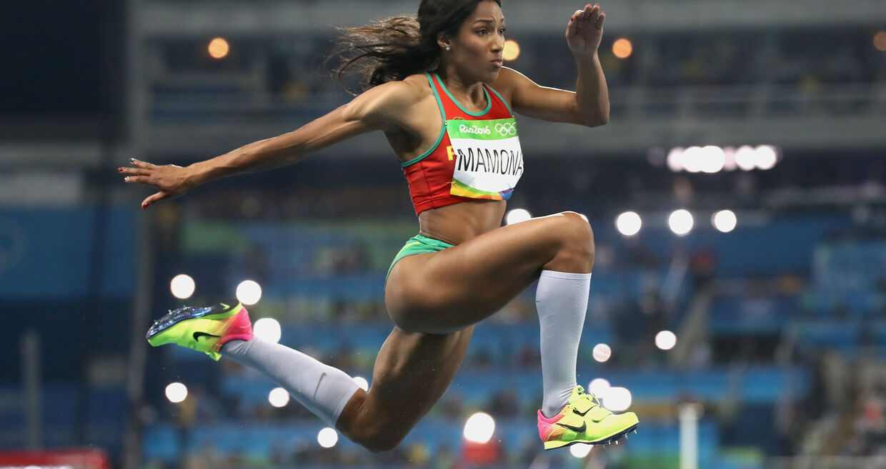 Patricia Mamona, atleta de triplo salto