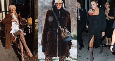 As novas meias e collants statement para usar já