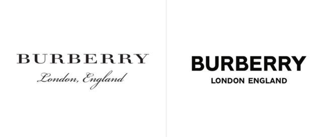 O reposicionamento da Burberry por Peter Saville divulgado a 2 de agosto de 2018