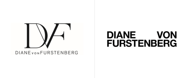 Sob a direção criativa de Jonathan Saunders, o novo logo da marca Diane von Furstenberg foi lançado a 12 de janeiro de 2017