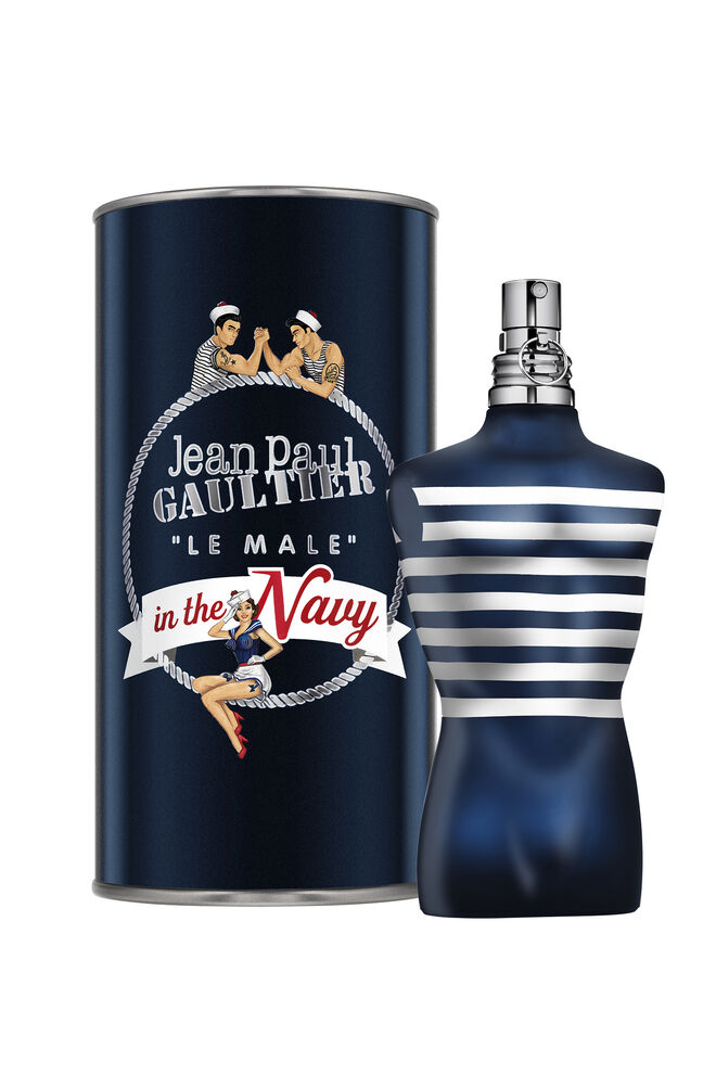 Le Male In The Navy, eau de toilette, 125 ml, €87,54, Jean Paul Gaultier