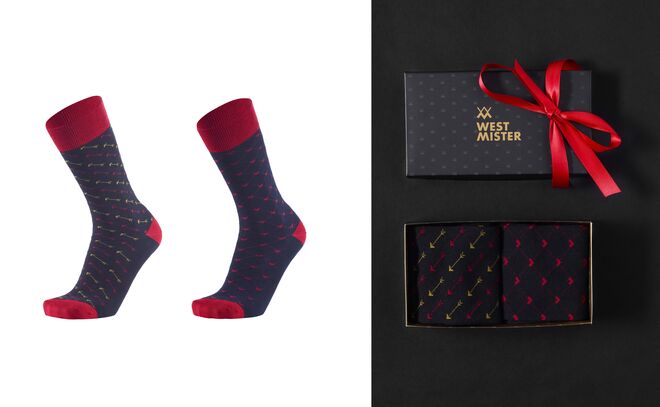 Pack com dois pares de meias, (dois tamanhos disponíves: 36/40 e 41/46) €20,90, Westmister