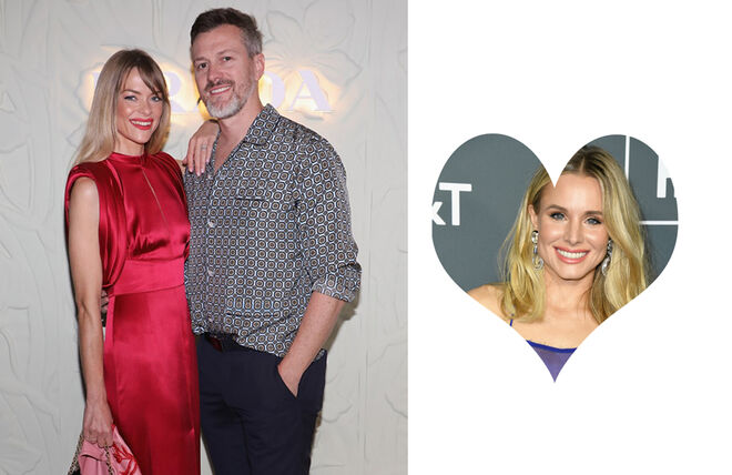 Jaime King e Kyle Newman (apresentados por Kristen Bell) | King terá dito numa entrevista que quando trabalhou com Newman, Kristen estava constantemente a dizer que os dois deviam sair. Parece que estava certa!