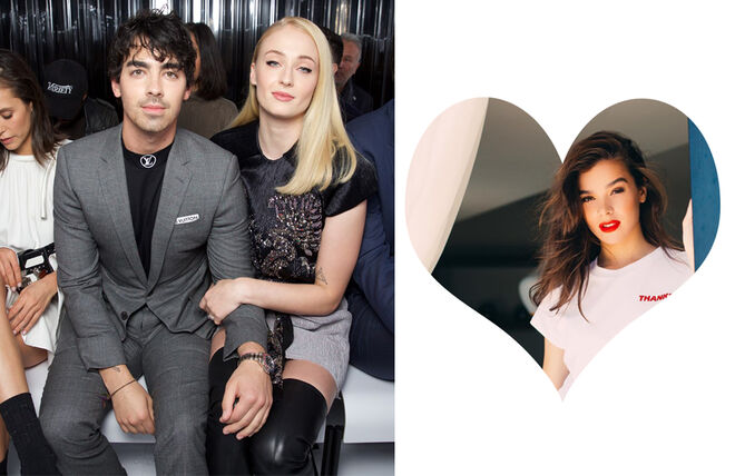 Joe Jonas e Sophie Turner (apresentados por Hailee Steinfield) | Amiga de ambos, a atriz e cantora terá recebido uma mensagem de Sophie a perguntar como é que Joe era como pessoa. Hailee deu luz verde e eis que Joe lhe perguntou a mesma coisa sobre Sophie.
