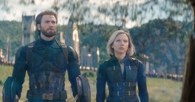 Scarlet Johansson e Chris Evans | ‘Vingadores: Guerra do Infinito’ (2018)
