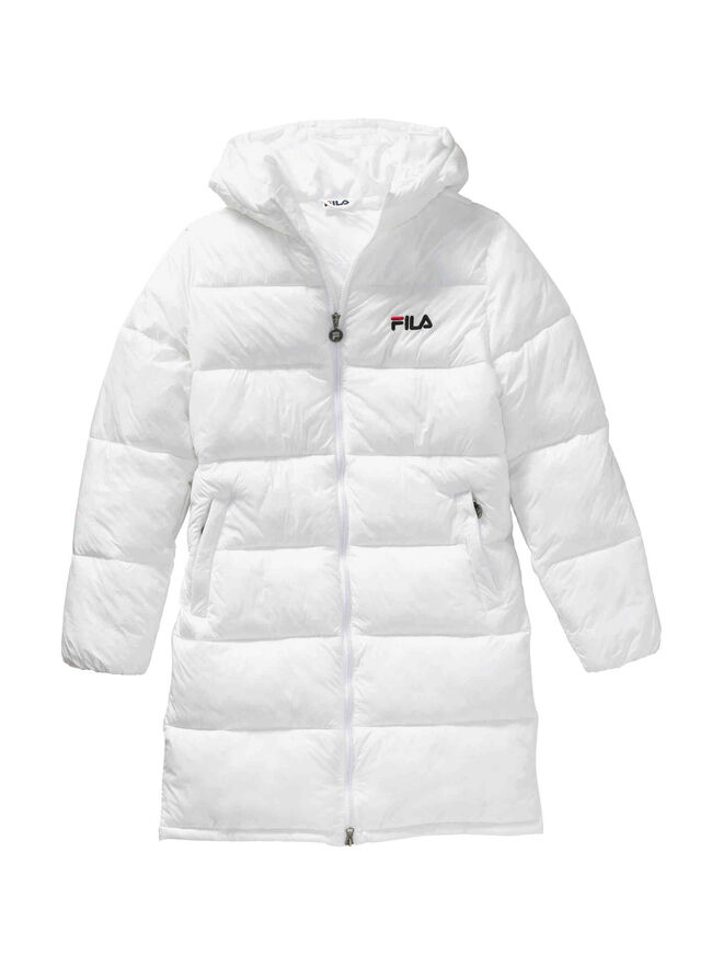 Puff jacket, €160, Fila