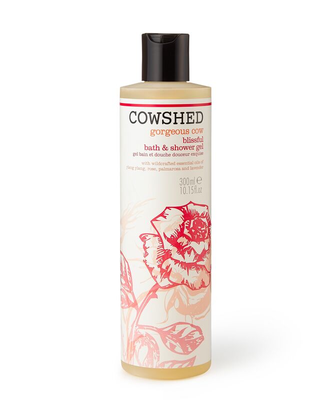 Gorgeous Cow Blissful Bath & Shower Gel, €25, Cowshed