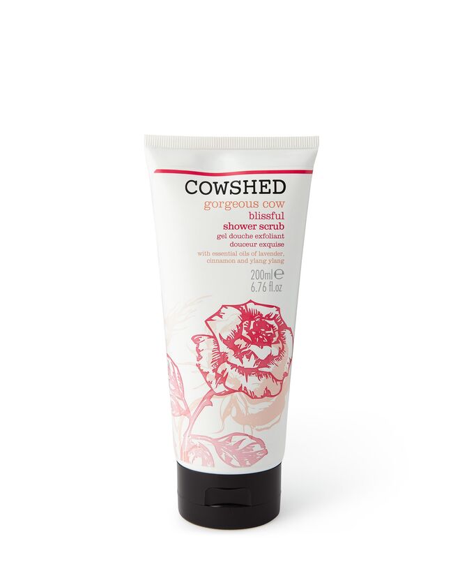 Gorgeous Cow Blissful Shower Scrub, €27, Cowshed