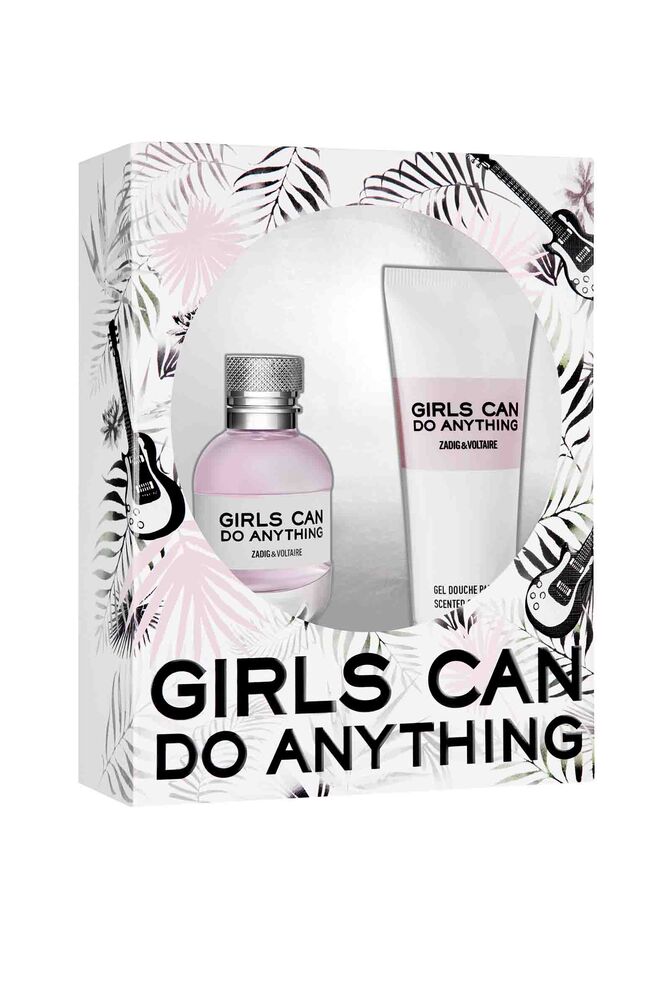 Girls Can Do Anything, eau de parfum 30 ml + hidratante corporal, €54, Zadig & Voltaire