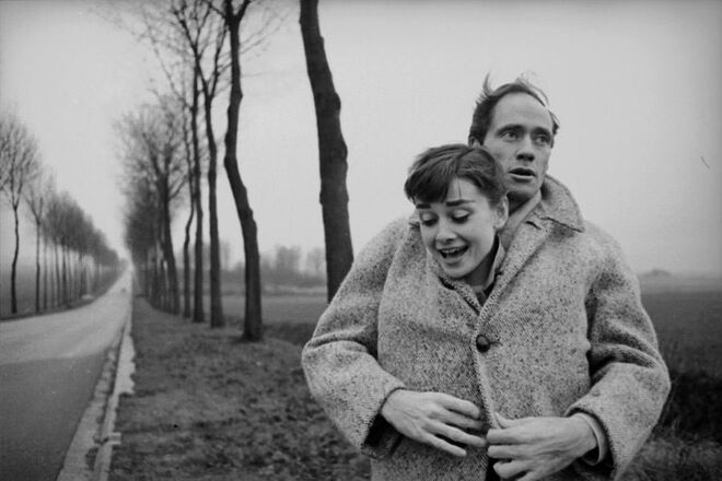 Audrey Hepburn e Mel Ferrer