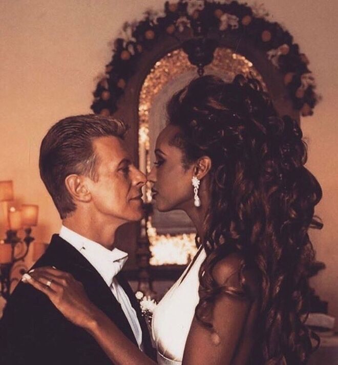 David Bowie e Iman