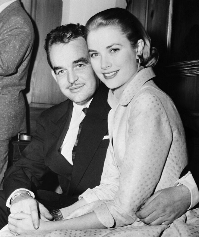 Principe Rainier III e Grace Kelly